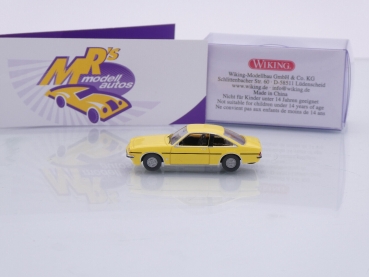 Preview: Wiking 0234 01 # Opel Manta B Baujahr 1975-88 " gelb-schwarz " 1:87
