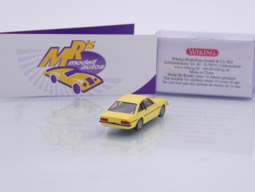 Preview: Wiking 0234 01 # Opel Manta B Baujahr 1975-88 " gelb-schwarz " 1:87