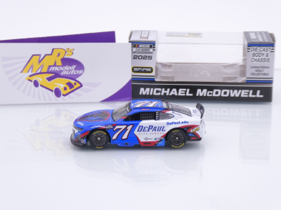 Preview: Lionel Racing C712561DEPMM # Chevrolet Camaro NASCAR 2025 " Michael McDowell - DePaul Blue Demons " 1:64