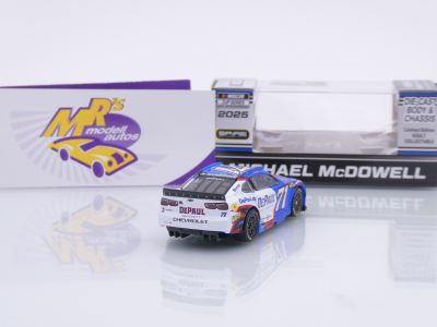 Preview: Lionel Racing C712561DEPMM # Chevrolet Camaro NASCAR 2025 " Michael McDowell - DePaul Blue Demons " 1:64