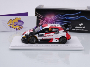 Preview: Spark S6720 # Toyota GR Yaris Rally1 WRC Nr.69 2ter Platz Rallye Monte Carlo 2023 " K. Rovanpera - J. Halttunen " 1:43