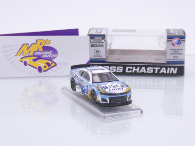 Preview: Lionel Racing CX12561BLFRZ # Chevrolet Camaro NASCAR 2025 " Ross Chastain - Busch Light Farming " 1:64