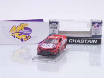 Lionel Racing CX12565BLARZ # Chevrolet Camaro NASCAR 2025 " Ross Chastain - Busch Light Apple " 1:64