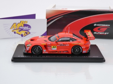 Preview: Spark SGT044 # Mercedes-AMG GT3 Nr.22 GT300 Super GT 2022 " R'Qs Motor Sports " 1:43