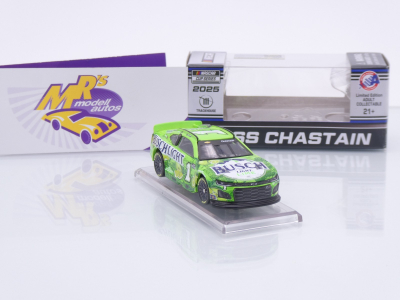Preview: Lionel Racing CX12565BLERZ # Chevrolet Camaro NASCAR 2025 " Ross Chastain - Busch Light Lime " 1:64