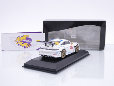Preview: Minichamps 410062116 # Porsche 911 GT3 RS #912 Baujahr 2023 " weiß-gelb " 1:43