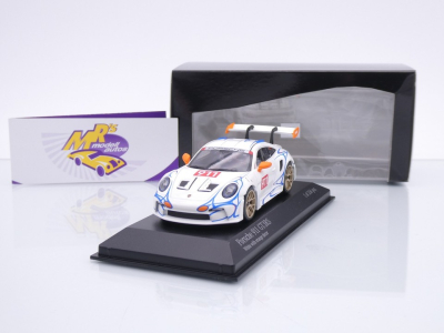 Minichamps 410062115 # Porsche 911 GT3 RS #911 Baujahr 2023 " weiß-orange " 1:43