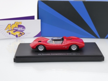 Preview: Autocult Avenue 60103 # De Tomaso Competizione 2000 Baujahr 1965 " rot " 1:43 Nur 333 Stück !!