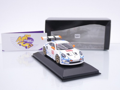 Preview: Minichamps 410062115 # Porsche 911 GT3 RS #911 Baujahr 2023 " weiß-orange " 1:43
