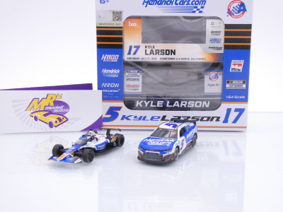 Lionel Racing CX52565HDDKL2GF # 2 Car Set Chevrolet Camaro NASCAR Indycar 2025 " Kyle Larson - HendrickCars.com Double HD1100 " 1:64