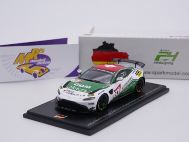 Spark SG702 # Aston Martin Vantage AMR GT4 No.71 24h Nürburgring 2020 " M. Hess " 1:43