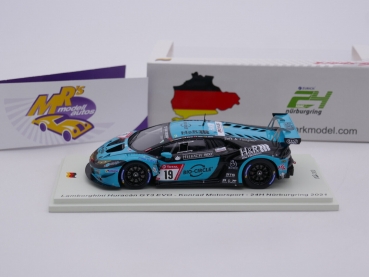 Preview: Spark SG762 # Lamborghini Huracan GT3 Evo Nr.19 24H Nürburgring 2021 " Konrad Motorsport " 1:43