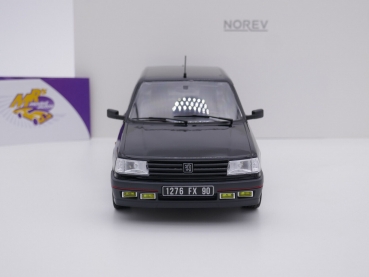 Preview: Norev 184885 # Peugeot 309 GTi Coupe Baujahr 1990 in " schwarz " 1:18