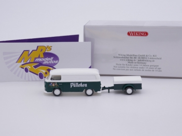 Preview: Wiking 0300 05 # Volkswagen T2 Kastenwagen " Pülleken " Baujahr 1967-79 1:87