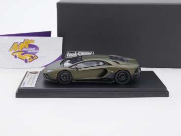 Preview: Look Smart LS525E # Lamborghini Aventador LP 780-4 Ultimae " verde gea matt " 1:43