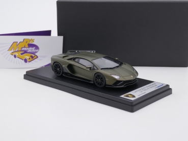 Preview: Look Smart LS525E # Lamborghini Aventador LP 780-4 Ultimae " verde gea matt " 1:43