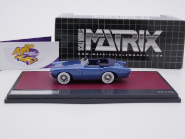 Matrix MX41608-022 # Pegaso Z-102 Series II Cabriolet Baujahr 1954 blaumet. 1:43