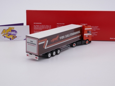 Preview: Herpa 315067 # MAN TGX GX Gardinenplanen-Sattelzug " VOS Zaltbommel " 1:87