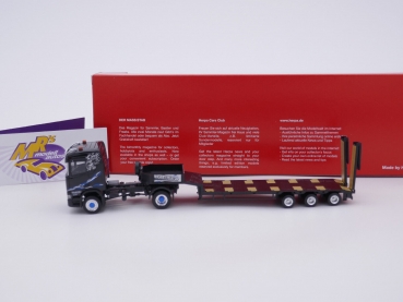 Preview: Herpa 31518 # Scania CR 20 ND Tieflade-Sattelzug Wagner Mitteleschenbach 1:87