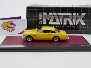 Preview: Matrix MX40604-163 # Ferrari 250 GT/E 2+2 Coupe Baujahr 1960 " gelb " 1:43