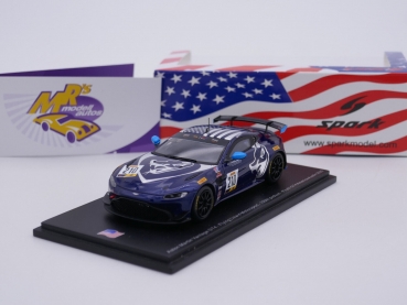 Spark US106 # Aston Martin Vantage GT4 Nr.210 Austin 2020 " 100th Podium " 1:43