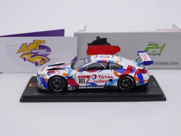Preview: Spark SG761 # BMW M6 GT3 Nr.101 24h Nürburgring 2021 " Walkenhorst Total " 1:43