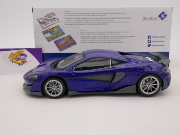 Preview: Solido S1804502 # McLaren 600LT Coupe Baujahr 2018 " lilametallic " 1:18