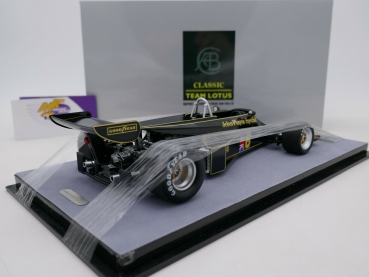 Preview: Tecnomodel TM18-175D # Lotus 77 F1 No. 6 Brazil GP 1976 " Mario Andretti " 1:18