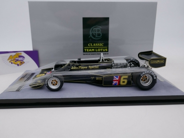 Preview: Tecnomodel TM18-175B # Lotus 77 F1 No. 6 Monaco GP 1976 " Gunnar Nilson " 1:18