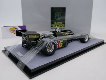Preview: Tecnomodel TM18-175B # Lotus 77 F1 No. 6 Monaco GP 1976 " Gunnar Nilson " 1:18
