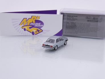 Preview: Minichamps 870020000 # BMW 323i E21 Limousine Baujahr 1975 " silbermetallic " 1:87