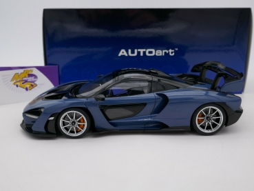 Preview: AUTOart 76077 # McLaren SENNA Sportwagen Baujahr 2018 " victory-grey " 1:18