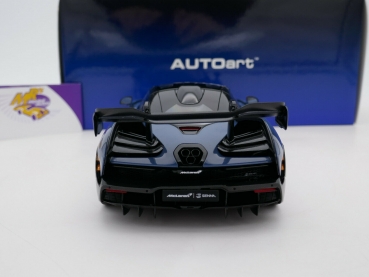 AUTOart 76077 # McLaren SENNA Sportwagen Baujahr 2018 " victory-grey " 1:18