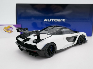 Preview: AUTOart 76075 # McLaren SENNA Sportwagen Baujahr 2018 " Pure-White " 1:18