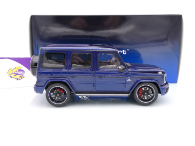 Preview: AUTOart 76359 # Mercedes-AMG G63 G-Klasse Baujahr 2019 " brilliantblaumetallic " 1:18