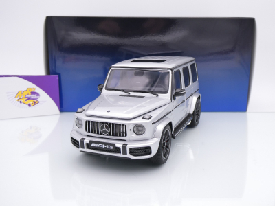 AUTOart 76358 # Mercedes-AMG G63 G-Klasse Baujahr 2019 " iridumsilbermetallic " 1:18