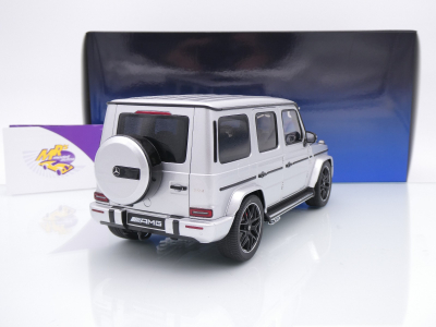 Preview: AUTOart 76358 # Mercedes-AMG G63 G-Klasse Baujahr 2019 " iridumsilbermetallic " 1:18