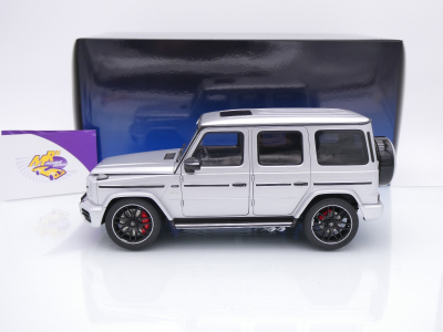 Preview: AUTOart 76358 # Mercedes-AMG G63 G-Klasse Baujahr 2019 " iridumsilbermetallic " 1:18