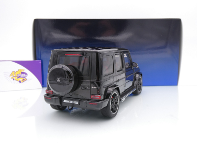 Preview: AUTOart 76354 # Mercedes-AMG G63 G-Klasse Baujahr 2019 " glossyschwarz " 1:18