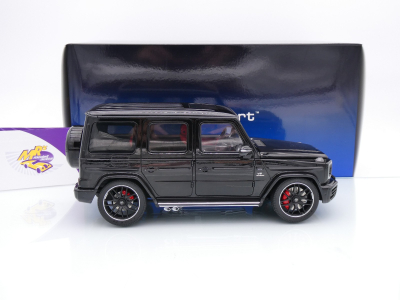 Preview: AUTOart 76354 # Mercedes-AMG G63 G-Klasse Baujahr 2019 " glossyschwarz " 1:18