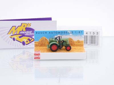 Preview: Busch 54153 # Fendt F15 Dieselross Traktor " grasgrün-gelb " 1:87