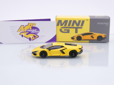 Preview: TSM MINI GT MGT00886-L # Lamborghini Revuelto 2024 LHD " Giallo / gelb " 1:64