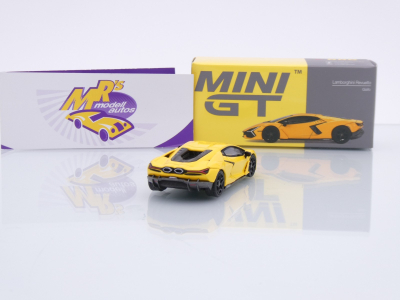 Preview: TSM MINI GT MGT00886-L # Lamborghini Revuelto 2024 LHD " Giallo / gelb " 1:64