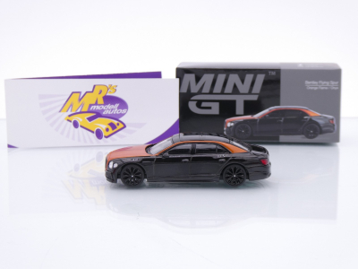 Preview: TSM MINI GT MGT00991-L # Bentley Flying Spur 2024 LHD " Orange Flame Onyx " 1:64