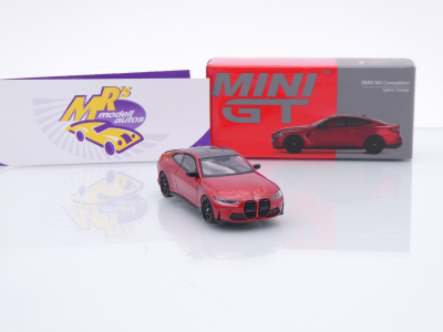 Preview: TSM MINI GT MGT00811-L # BMW M4 G82 Competition 2024 LHD " Sahkir Orange " 1:64
