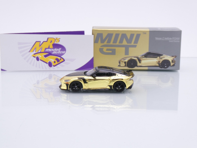 Preview: TSM MINI GT MGT00985-L # Nissan Z 400 Veilside FFZ400 LHD " Gold Chrome " 1:64