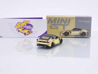 Preview: TSM MINI GT MGT00985-L # Nissan Z 400 Veilside FFZ400 LHD " Gold Chrome " 1:64
