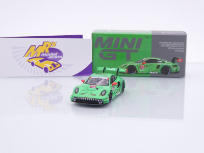 TSM Mini GT MGT00889-L # Porsche 911 GT3 Daytona 2024 " REXY / AO Racing " 1:64