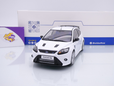 Solido S1813102 # Ford Focus RS MK II Baujahr 2009 " frostweiß " 1:18
