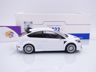 Preview: Solido S1813102 # Ford Focus RS MK II Baujahr 2009 " frostweiß " 1:18